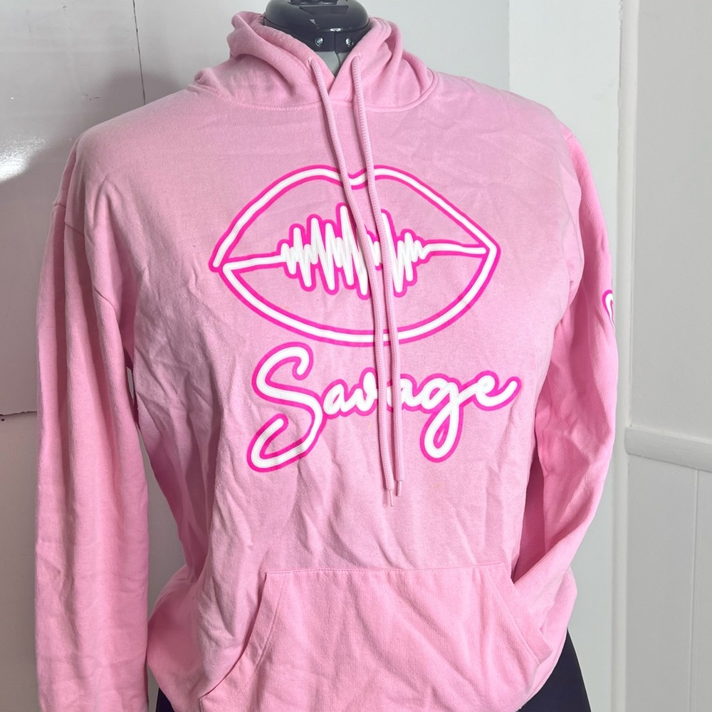 Savage Vibrant Pink Women's Sweater